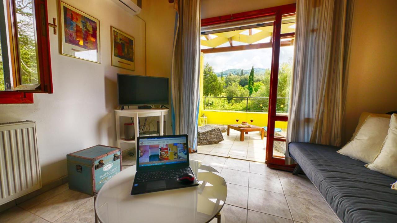 Zen Stone House Villa Agios Georgios Pagon Buitenkant foto